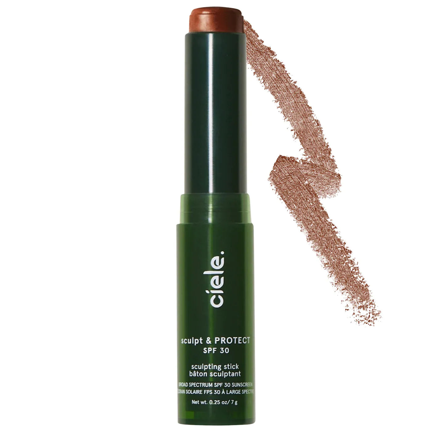 ciele sculpt &amp; PROTECT SPF 30+ Bronzing Cream Contour Stick – CIELE