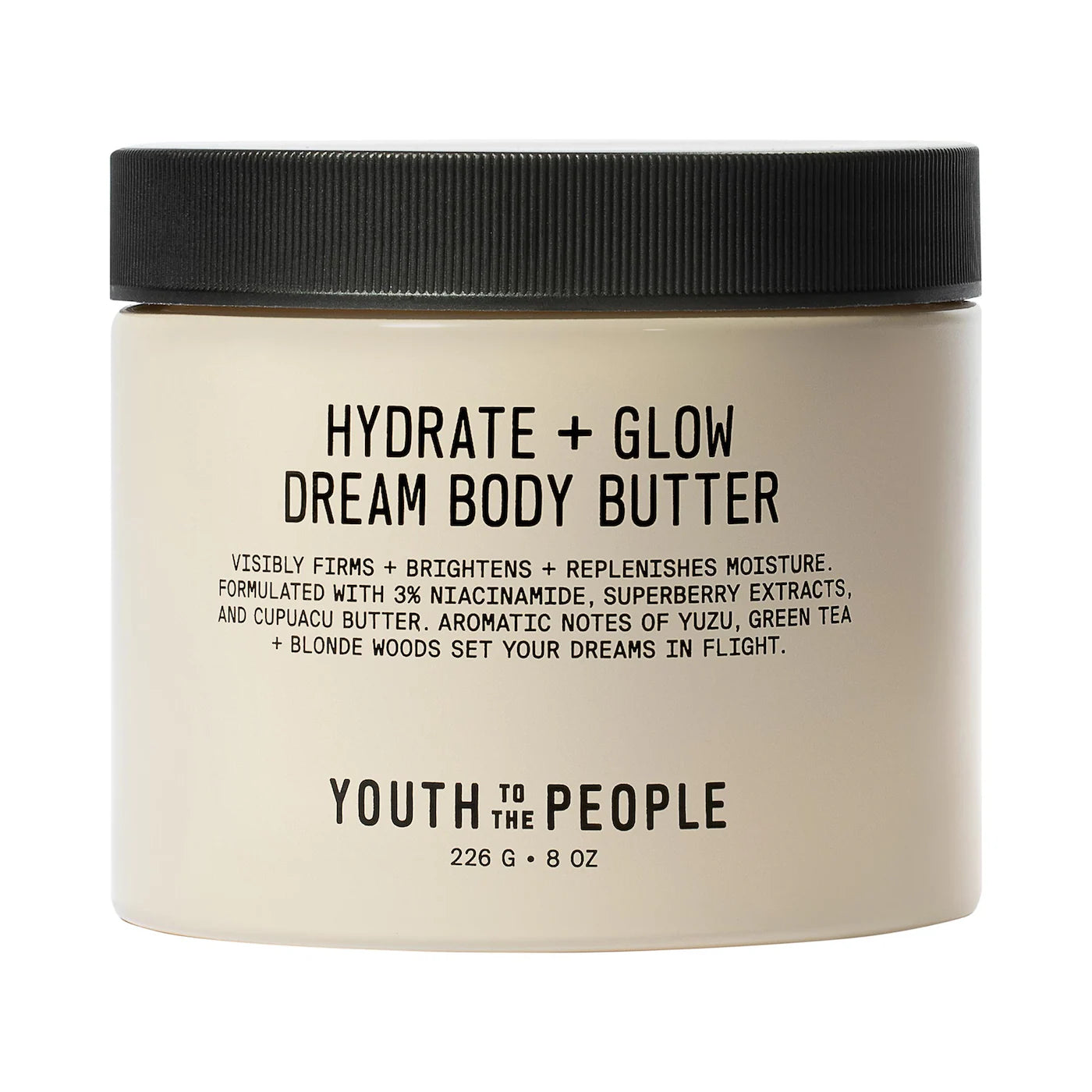 Superberry Firm + Glow Dream Body Butter with Niacinamide, Hyaluronic Acid + Antioxidants – Youth To The People
