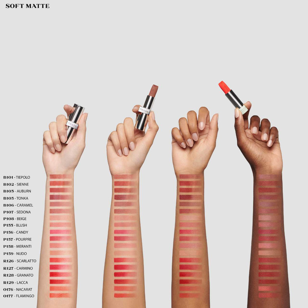 Prada Monochrome Soft Matte Blur Lipstick – Prada Beauty