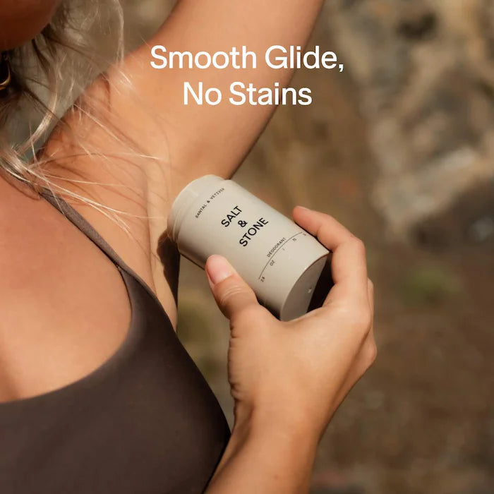 Santal & Vetiver Extra-Strength Aluminum-Free Deodorant - Salt & Stone