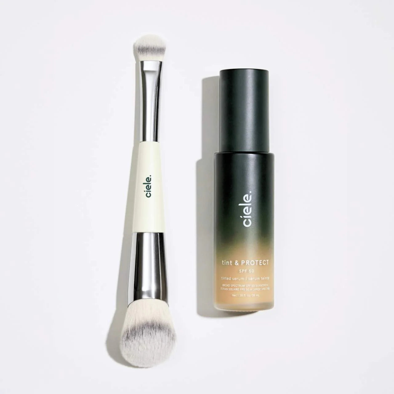 Dual-Ended Complexion Brush - Ciele