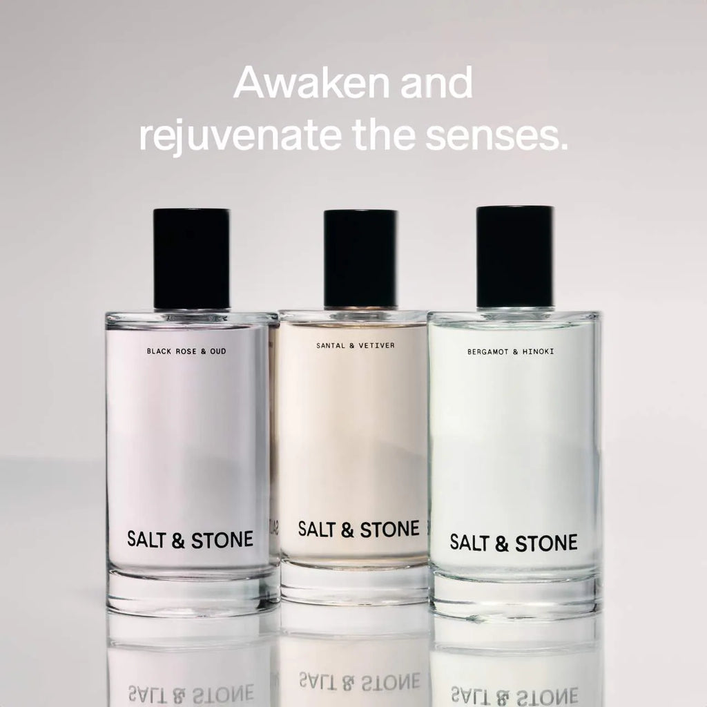 Santal &amp; Vetiver Body and Hair Fragrance Mist – Salt &amp; Stone