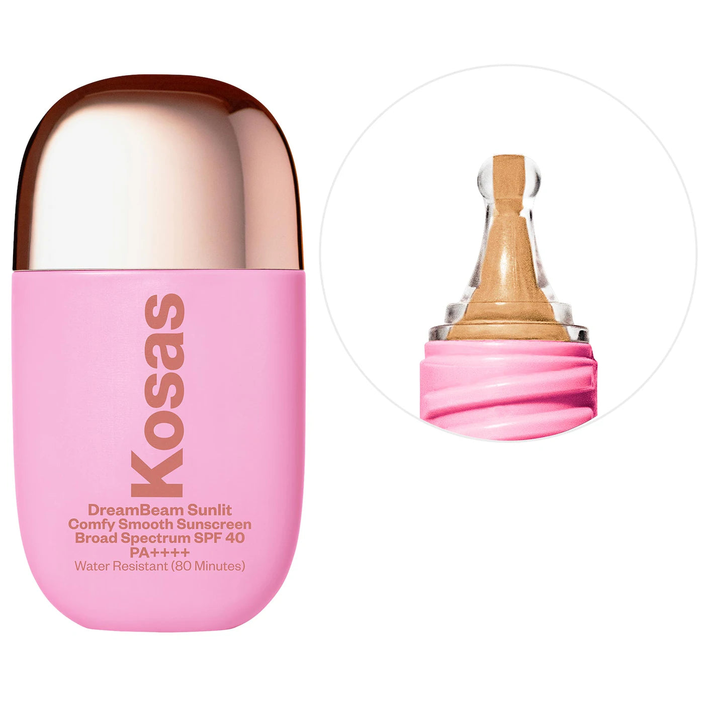 DreamBeam Silicone-Free Mineral Sunscreen SPF 40 – Kosas