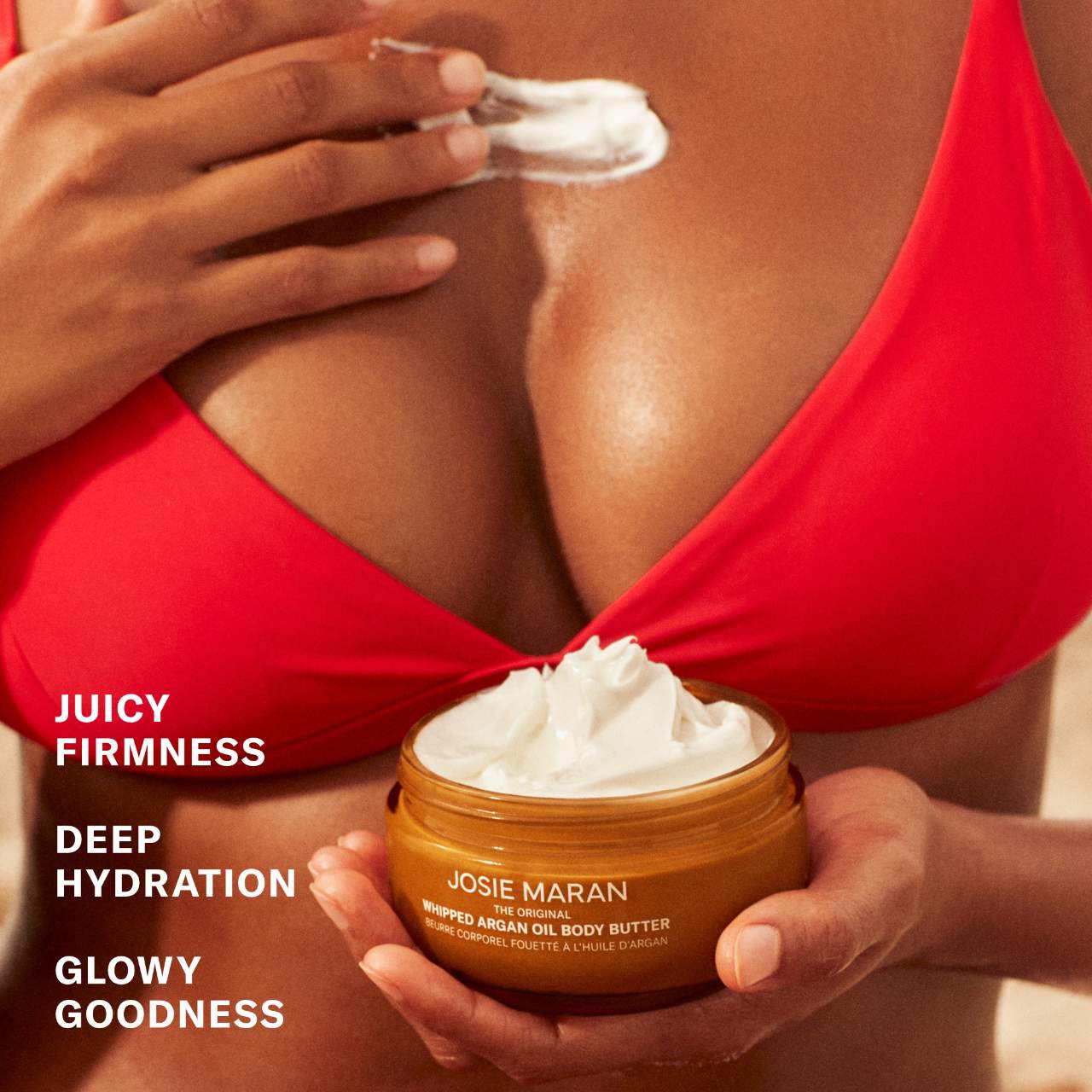 Always Nude (Unscented) – Whipped Argan Oil Refillable Firming Body Butter – Josie Maran