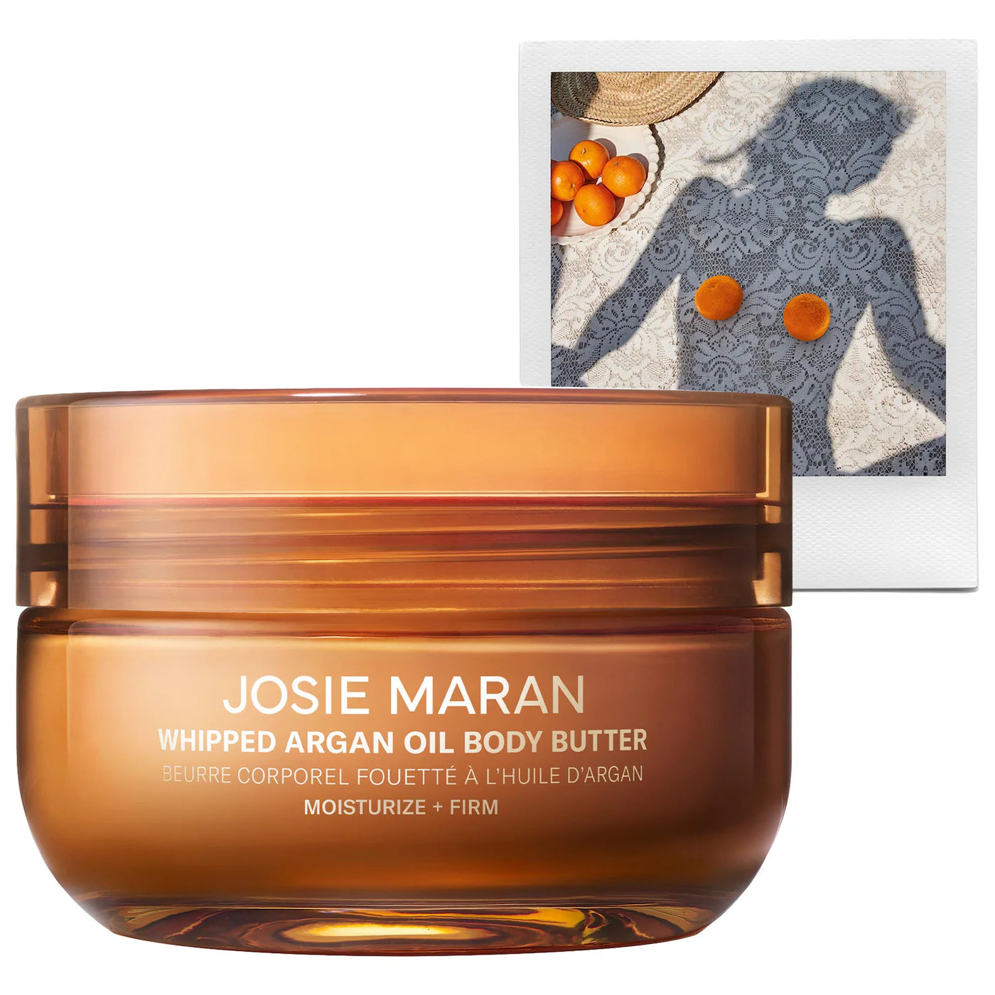 Topless Tangerine – Whipped Argan Oil Refillable Firming Body Butter – Josie Maran