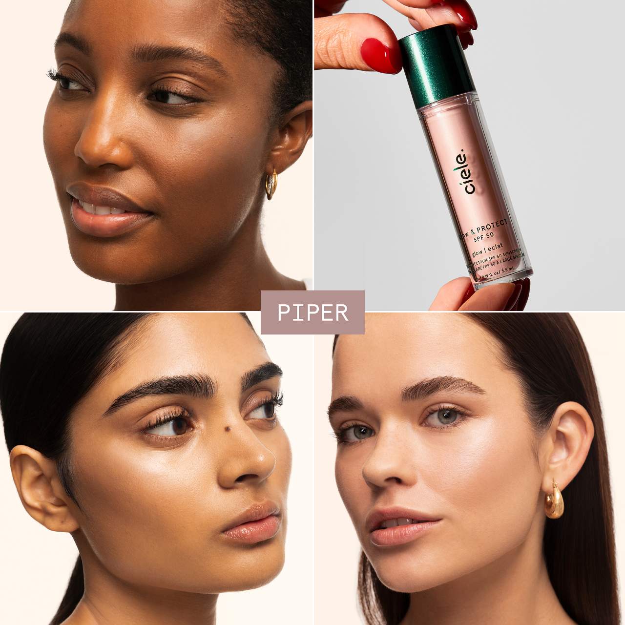 glow & PROTECT SPF 50+ liquid highlighter - Ciele