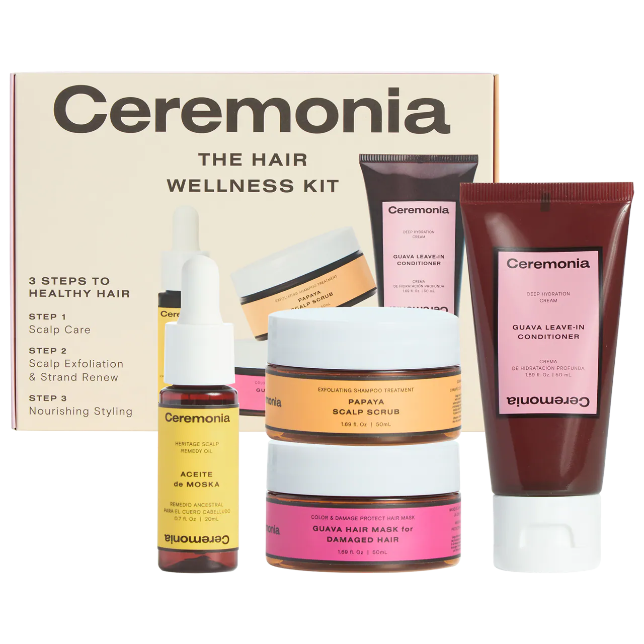 Mini Bestsellers Hair Wellness Set - ceremonia