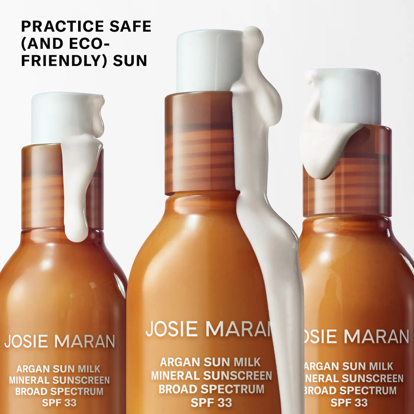 Argan Sun Milk Mineral Sunscreen Broad Spectrum SPF 33 Moisturizer – Josie Maran