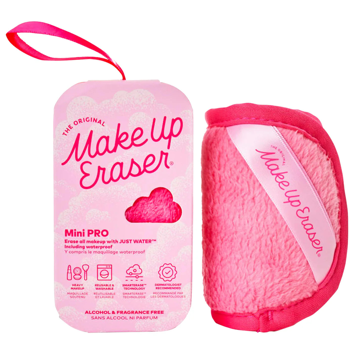 Mini MakeUp Eraser® PRO Pink – The Original MakeUp Eraser