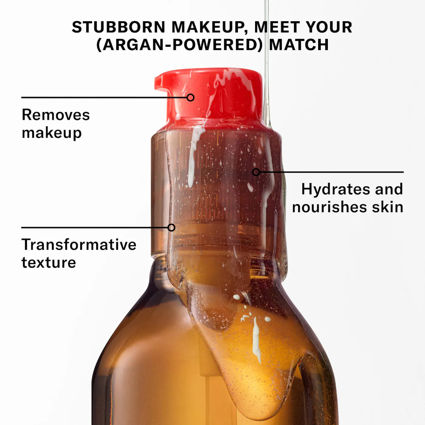 Argan Melt-Away Makeup Removing Cleansing Oil – Josie Maran