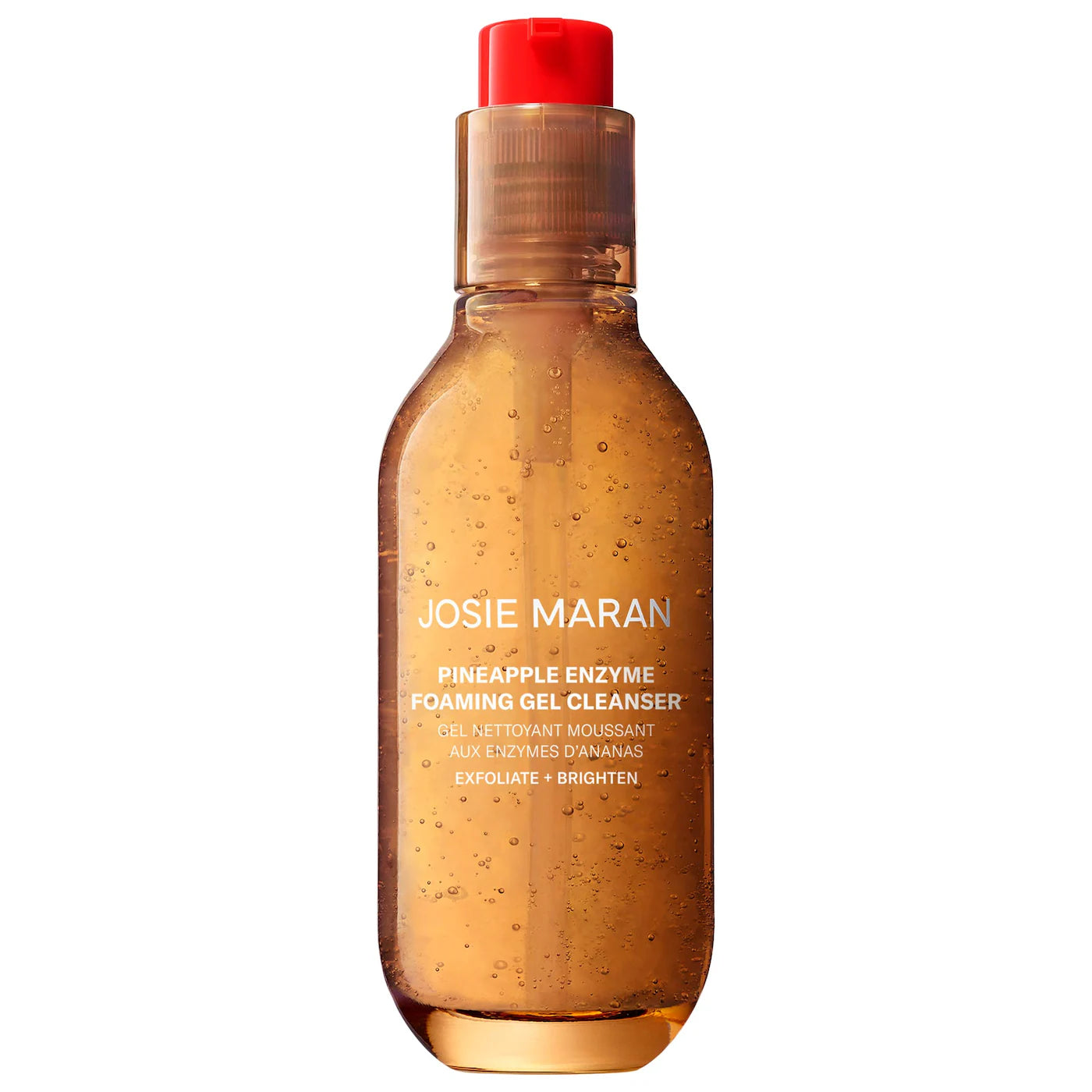 Pineapple Enzyme Exfoliating + Brightening Foaming Gel Cleanser with AHAs – Josie Maran