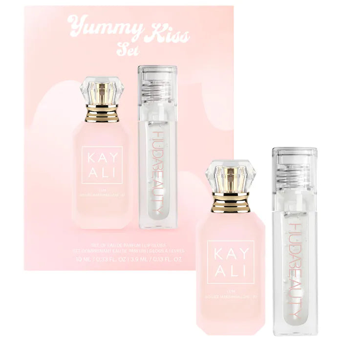 Yummy Kiss Set Yum Marshmallow + Faux Filler Gloss Glassy - Kayali