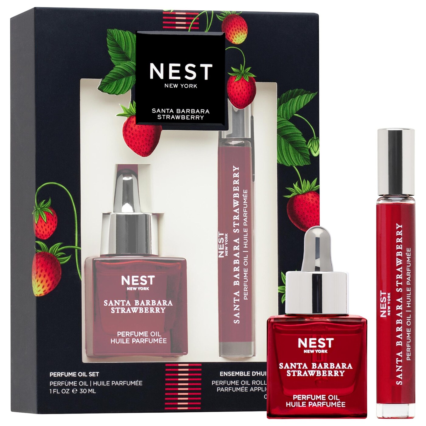 Santa Barbara Strawberry Perfume Oil Duo Set – NEST New York