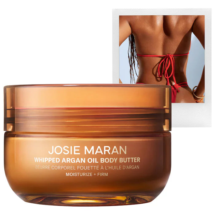 Golden Hour (Amber, White Musk) - Whipped Argan Oil Refillable Firming Body Butter- Josie Maran