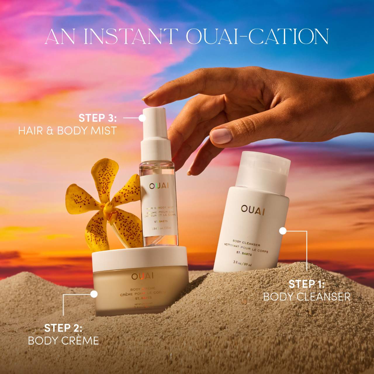 Mini St. Barts Body Set – OUAI
