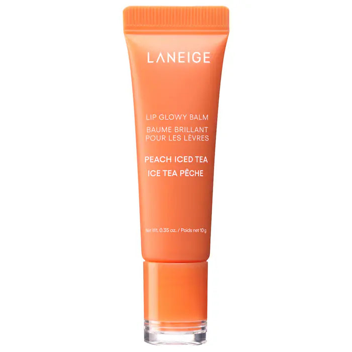 Lip Glowy Lightweight Hydration Balm with Shea Butter Peach Iced Tea - Laneige