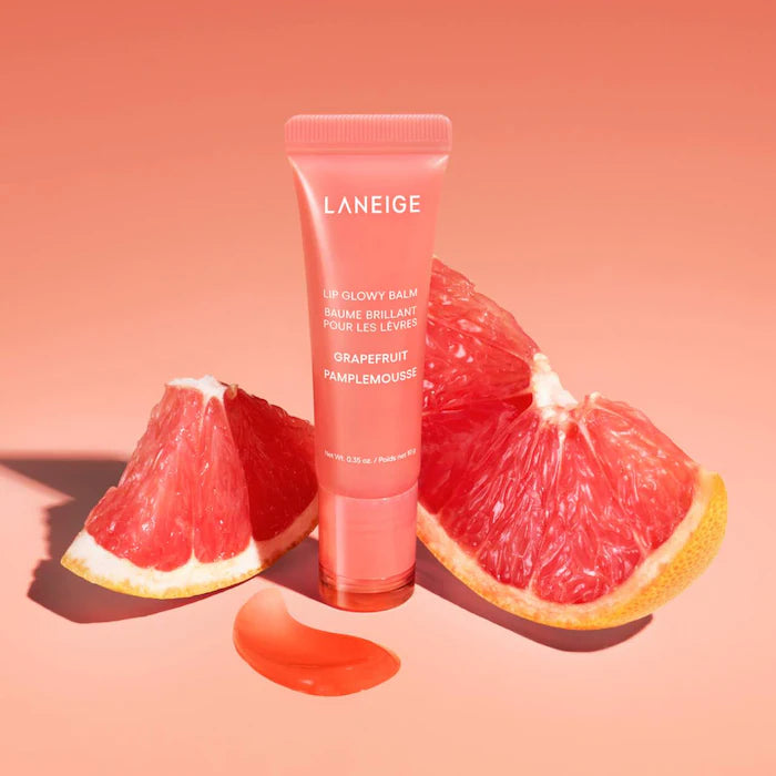 Lip Glowy Lightweight Hydration Balm with Shea Butter Grapefruit Pamplemousse - Laneige