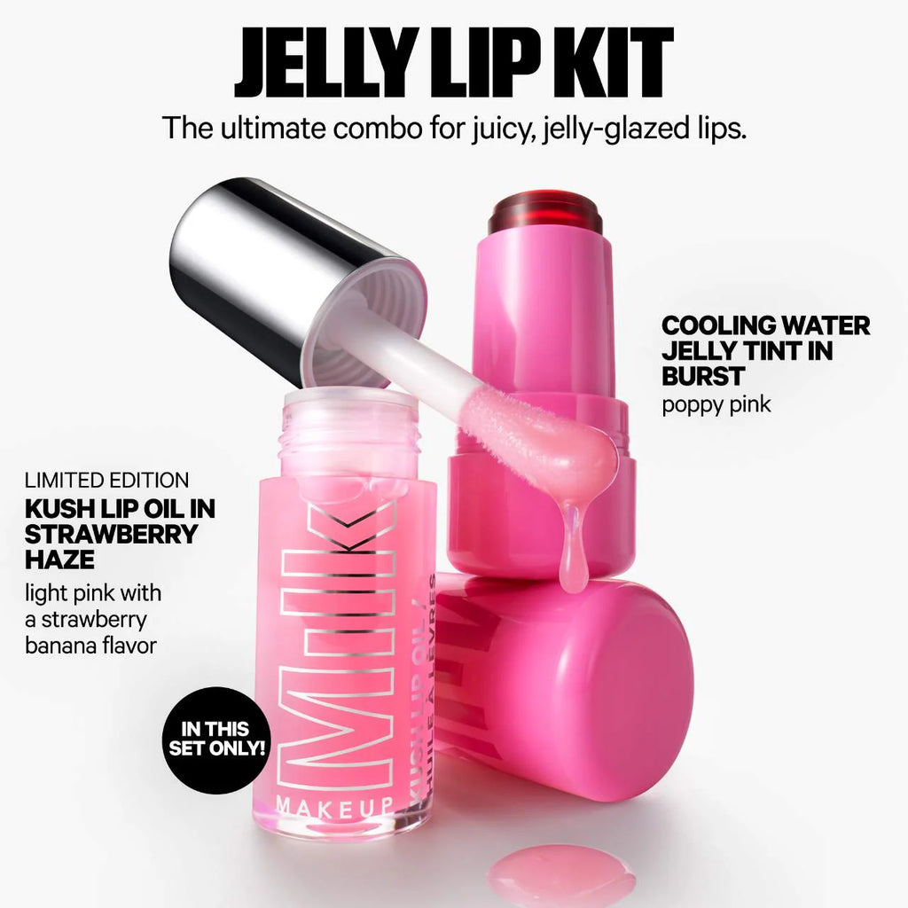 The Jelly Lip Kit: Lip + Cheek Stain &amp; Lip Oil Duo – MILK MAKEUP