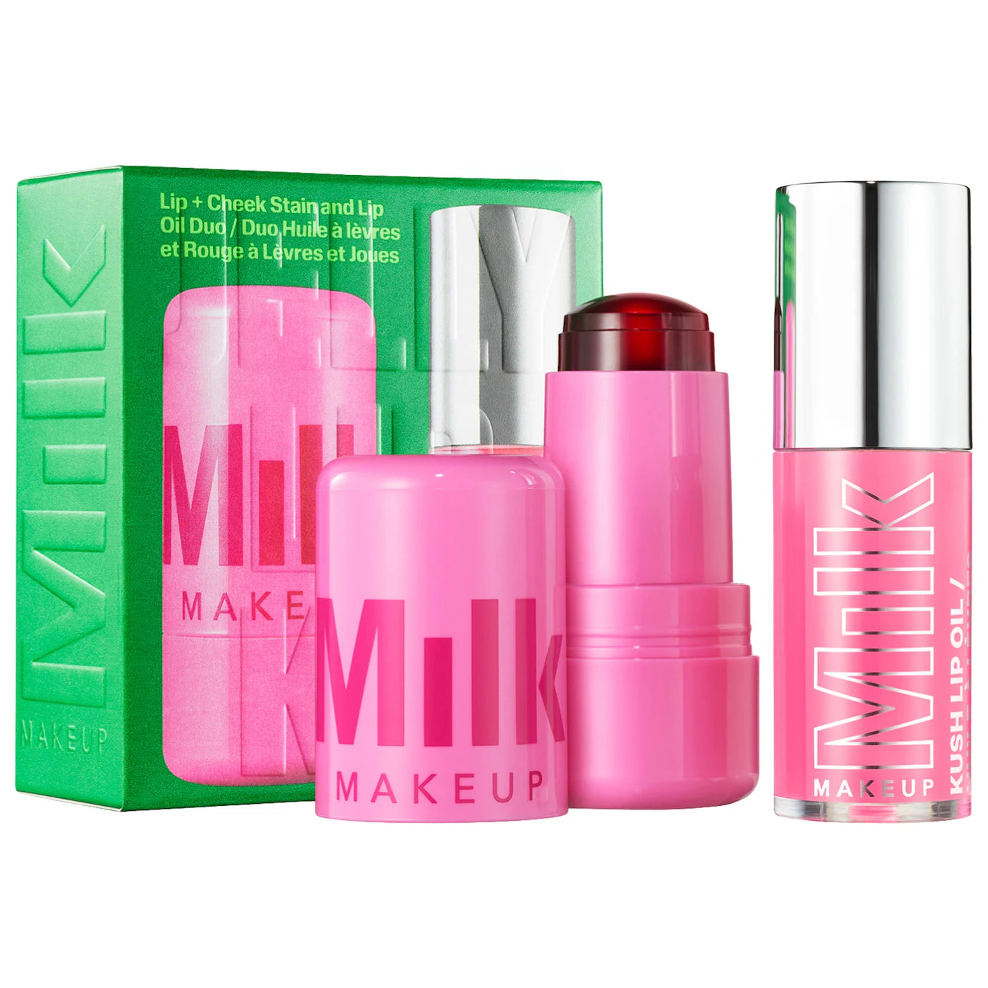The Jelly Lip Kit: Lip + Cheek Stain &amp; Lip Oil Duo – MILK MAKEUP
