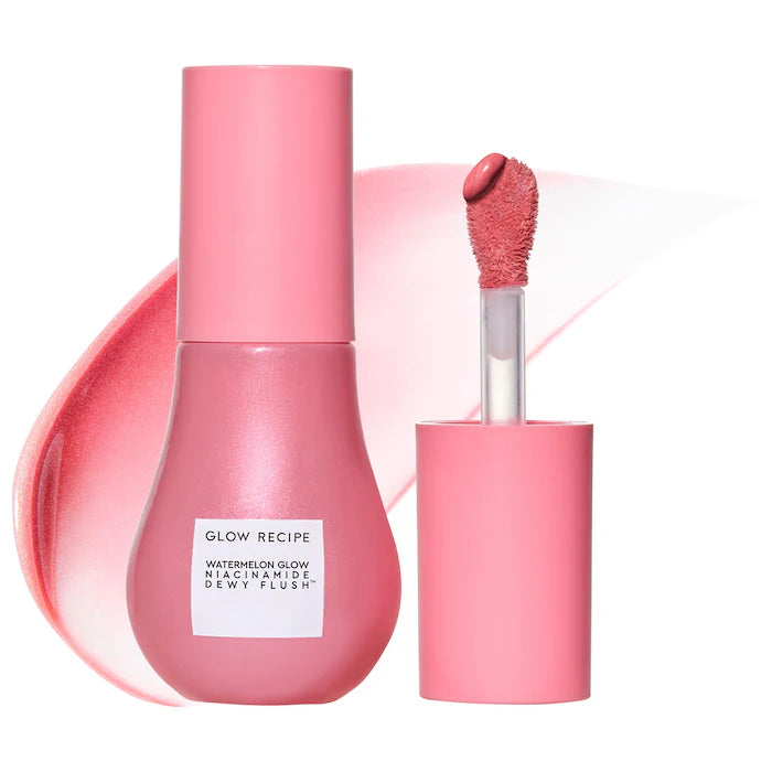 Watermelon Glow Niacinamide Dewy Flush Brightening Serum Blush - Glow Recipe