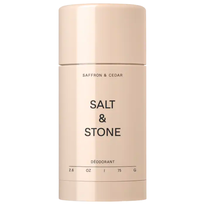 Saffron & Cedar Extra-Strength Aluminum-Free Deodorant - Salt & Stone