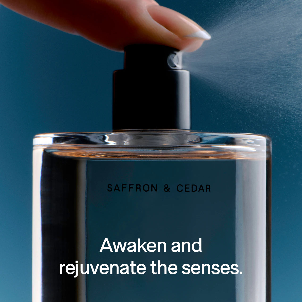 Saffron &amp; Cedar Body and Hair Fragrance Mist – Salt &amp; Stone