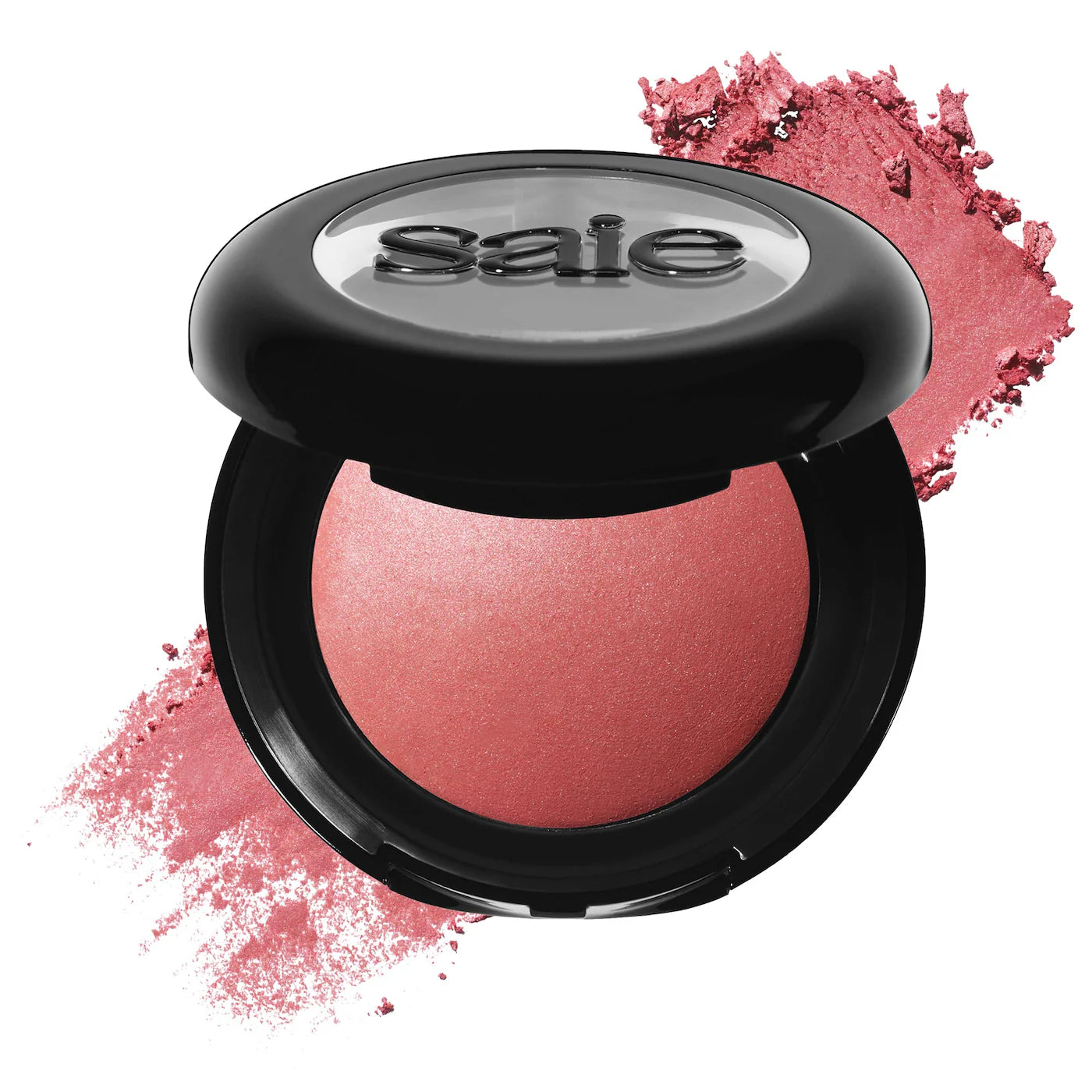 SuperSuede™ Talc‑Free Powder Blush – Saie