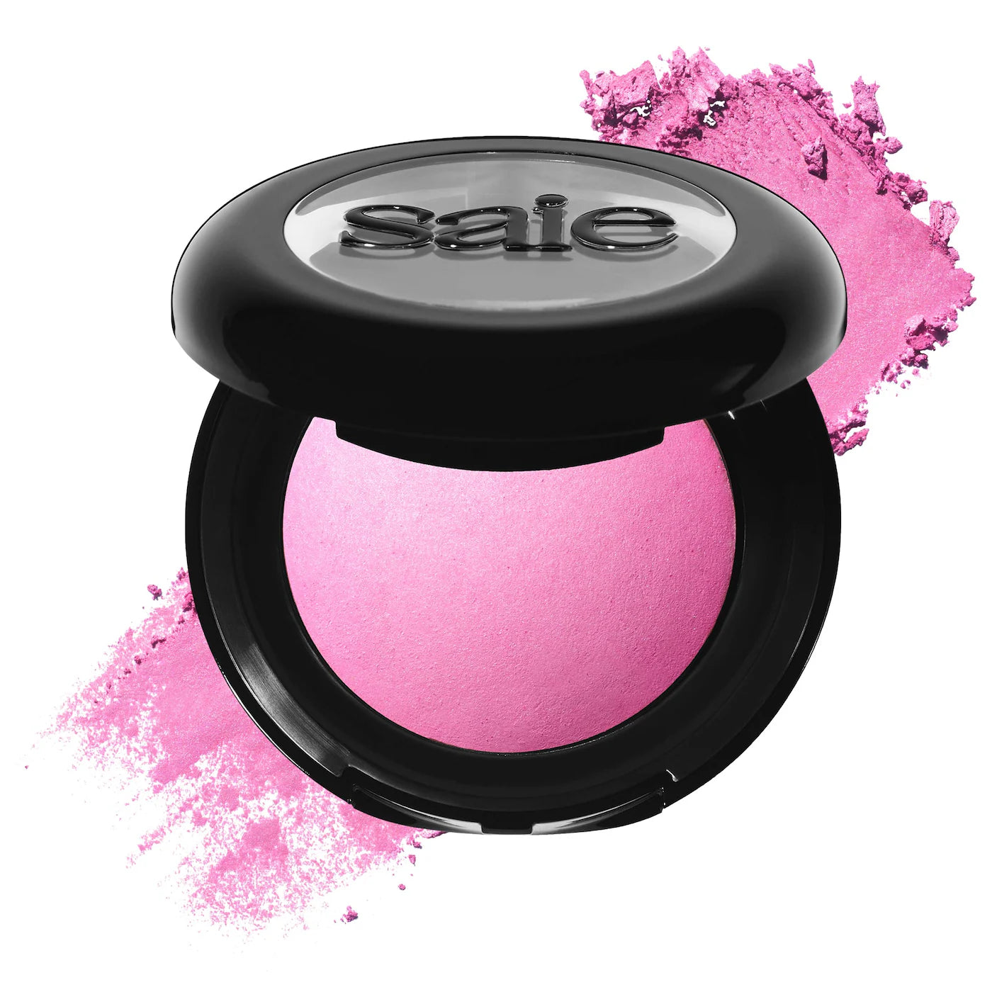 SuperSuede™ Talc‑Free Powder Blush – Saie