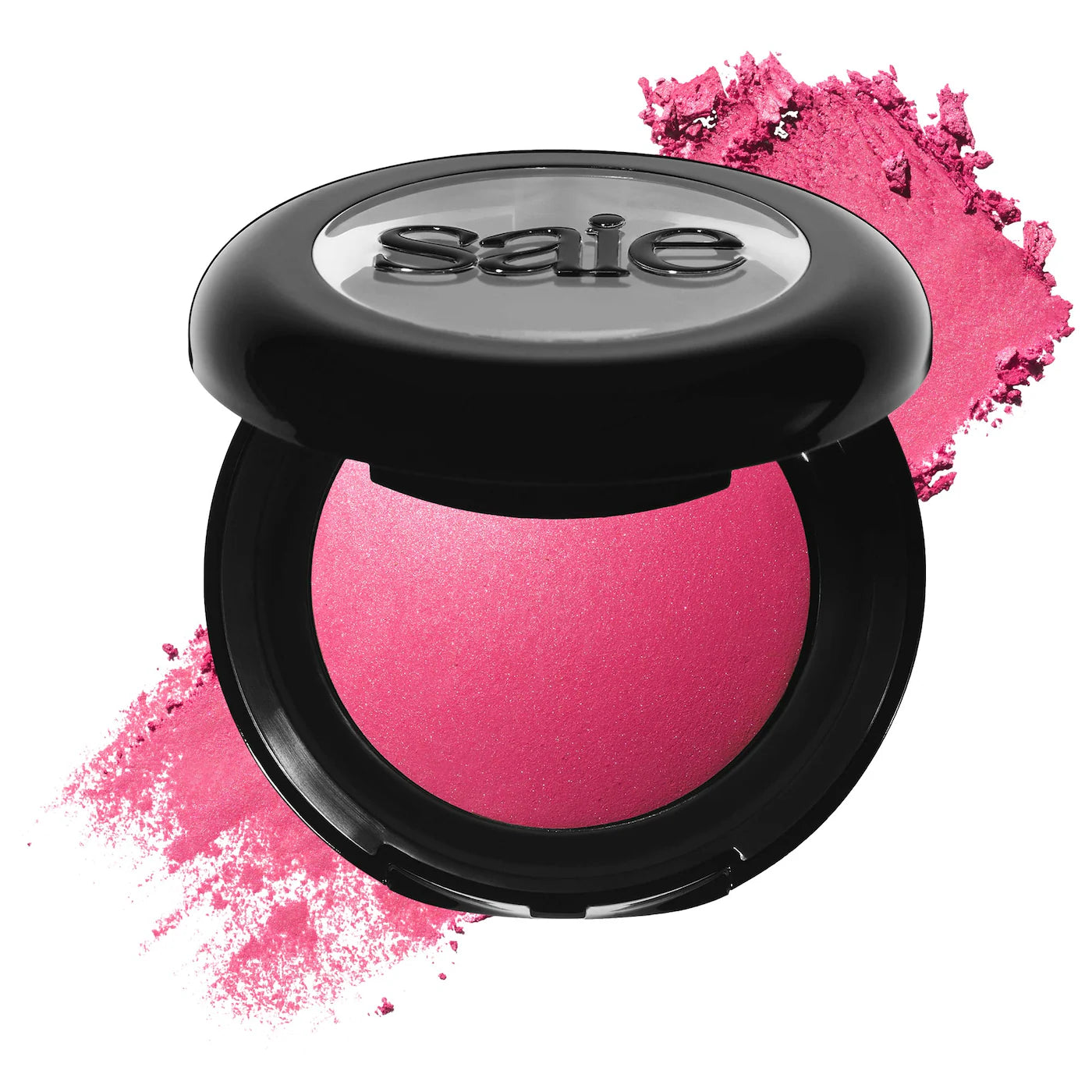 SuperSuede™ Talc‑Free Powder Blush – Saie