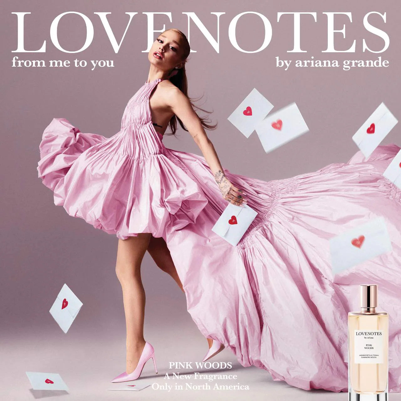 LOVENOTES Pink Woods Perfume Set - ariana grande