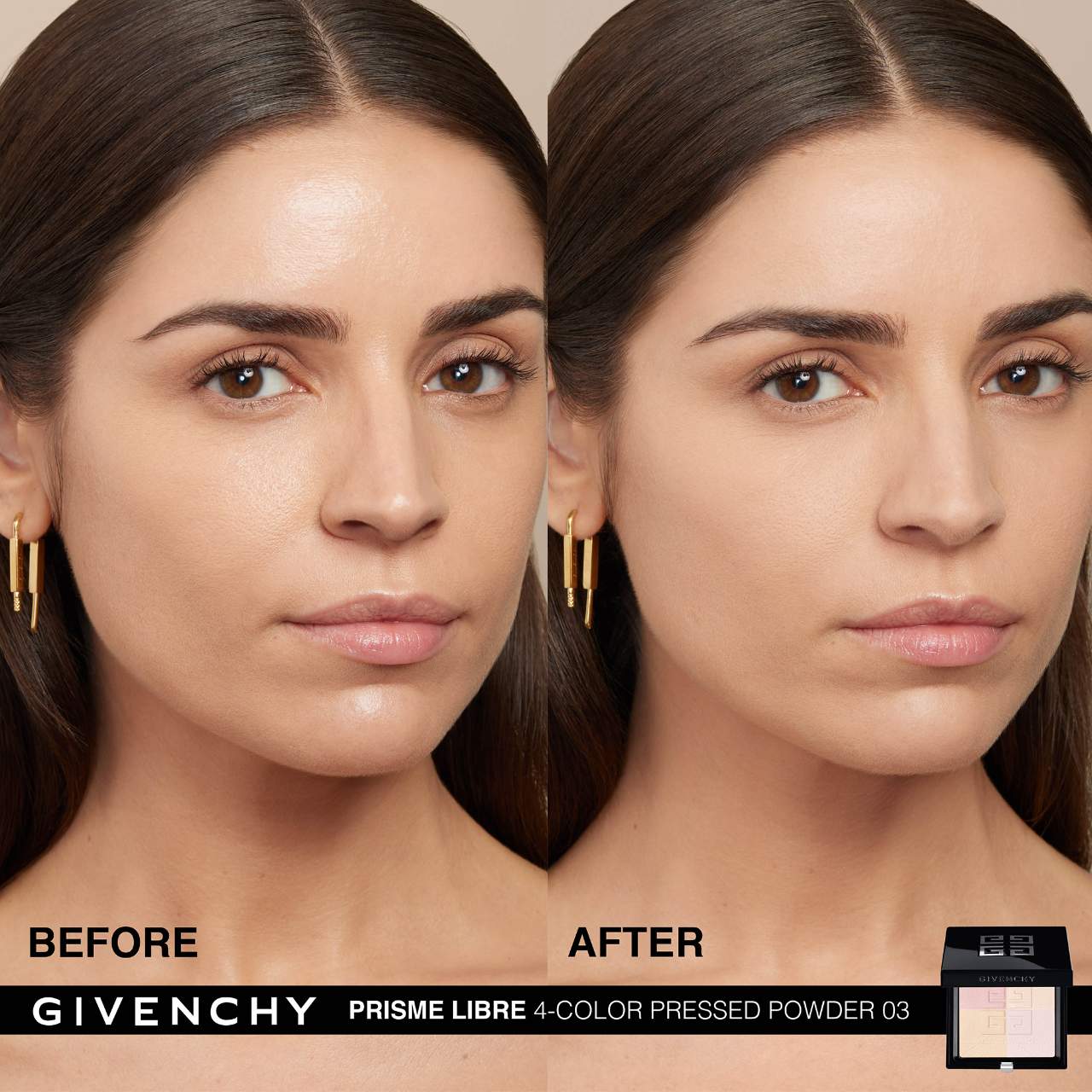 Prisme Libre Blurring & Color-Correcting Matte Pressed Powder - Givenchy