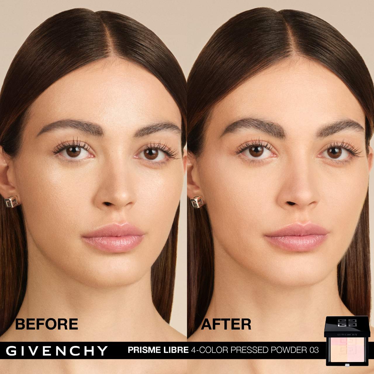 Prisme Libre Blurring & Color-Correcting Matte Pressed Powder - Givenchy