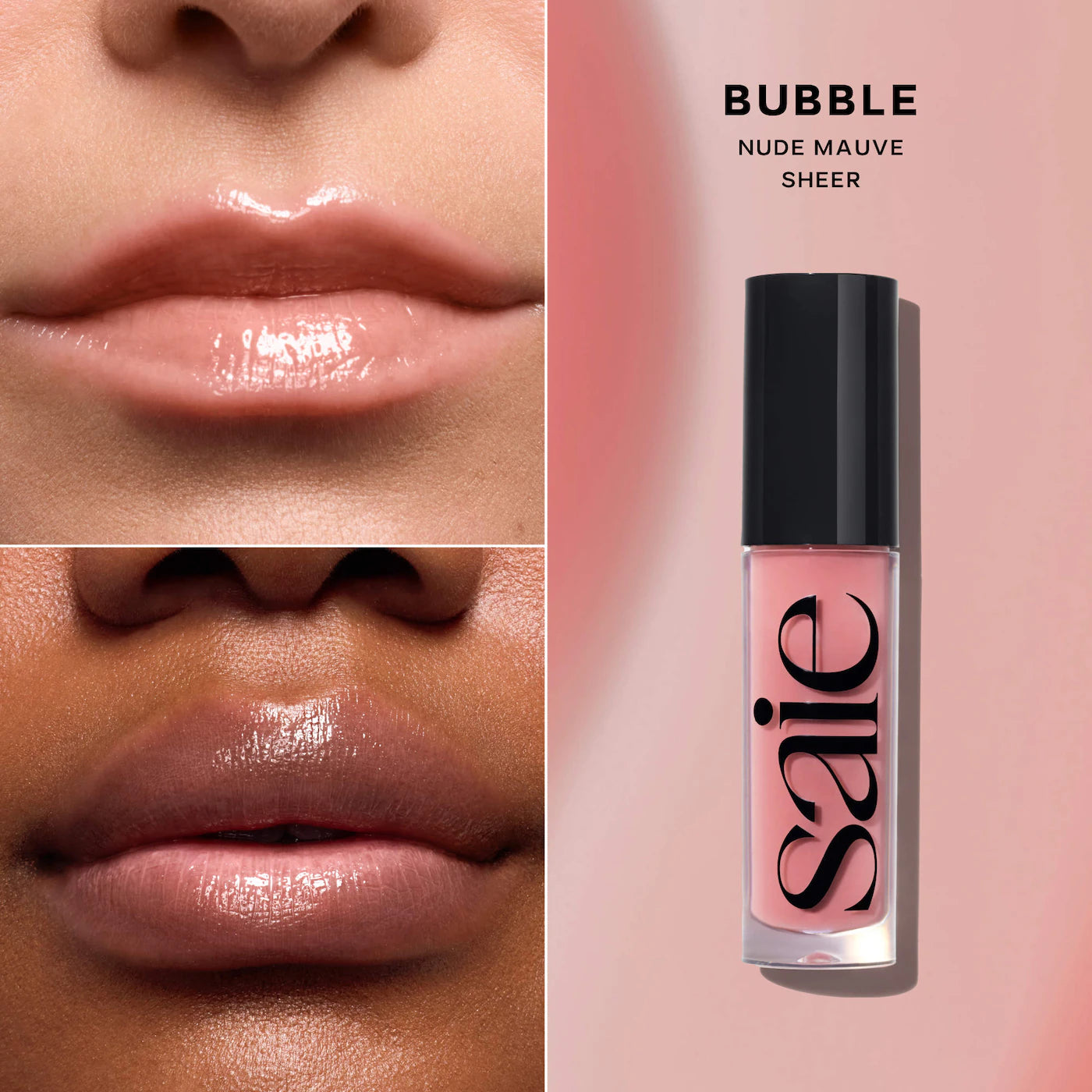 Glossybounce™ High‑Shine Hydrating Lip Gloss Oil – Saie