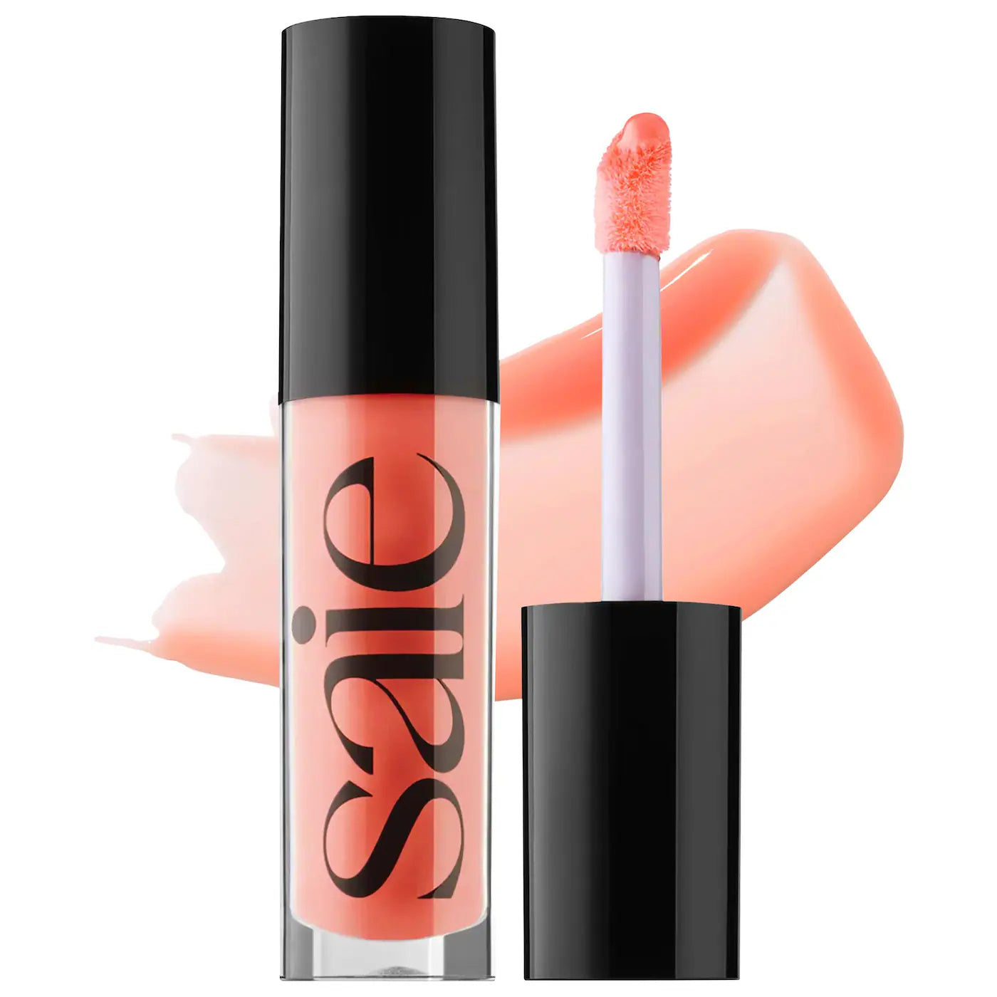 Glossybounce™ High‑Shine Hydrating Lip Gloss Oil – Saie