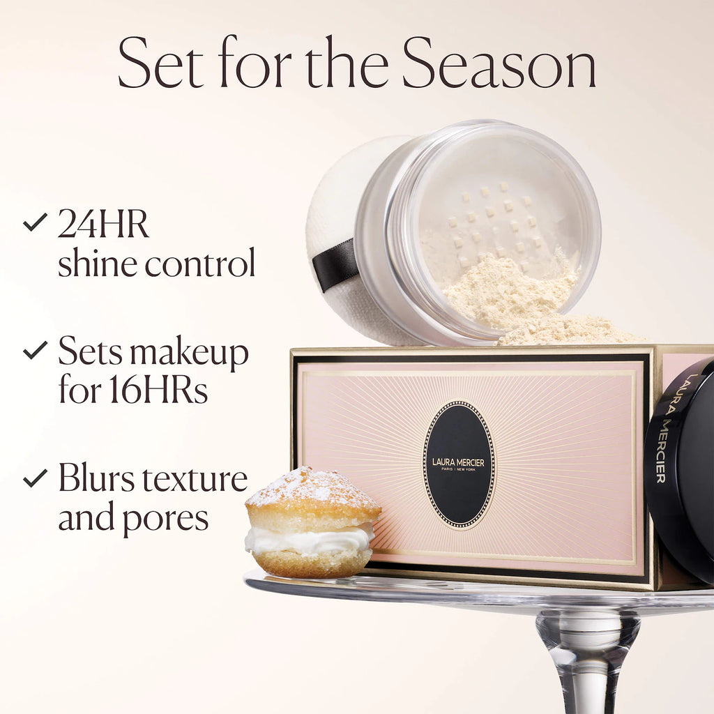 Laura Mercier Indulgent Icons Translucent Loose Powder &amp; Velour Puff Duo Gift Set – LAURA MERCIER
