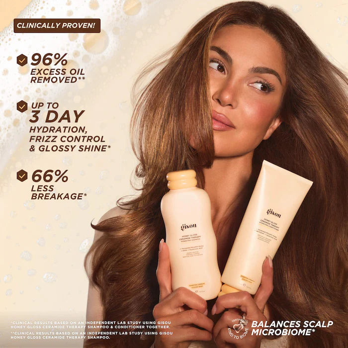 Honey Gloss Ceramide Therapy Hydrating Shampoo - Gisou