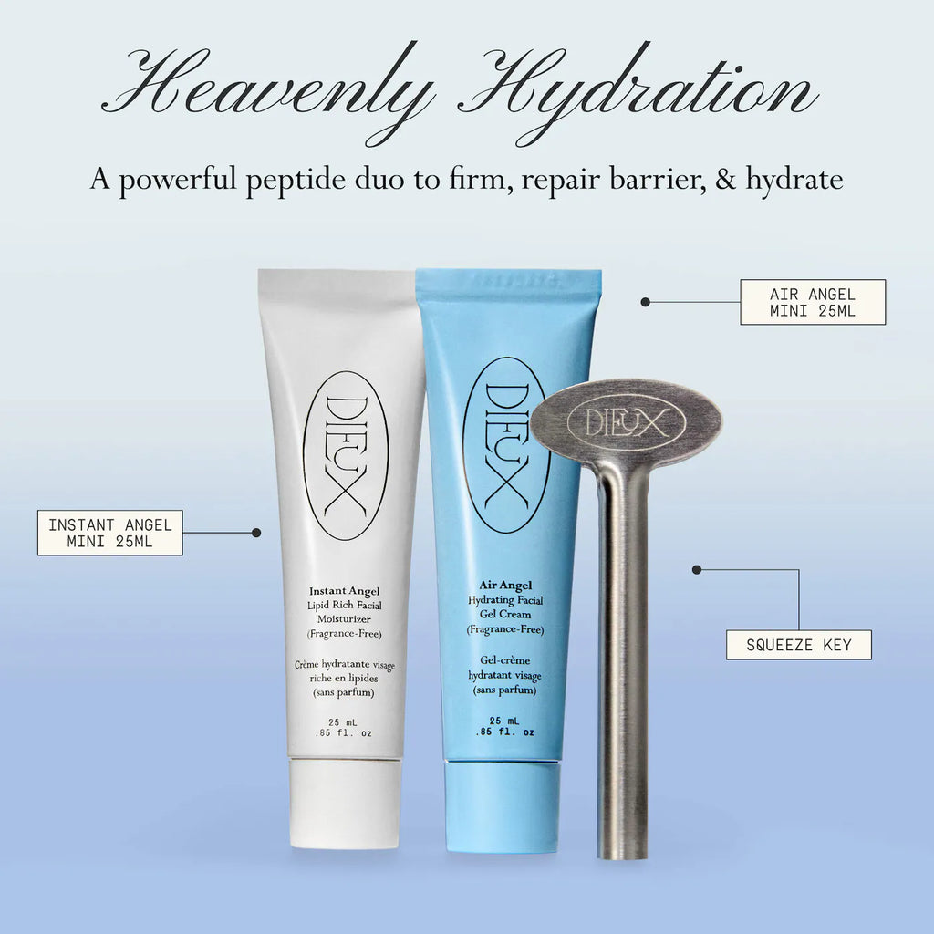 Dieux Heavenly Hydration Hydrate, Glow, and Firm Skincare Gift Set – DIEUX