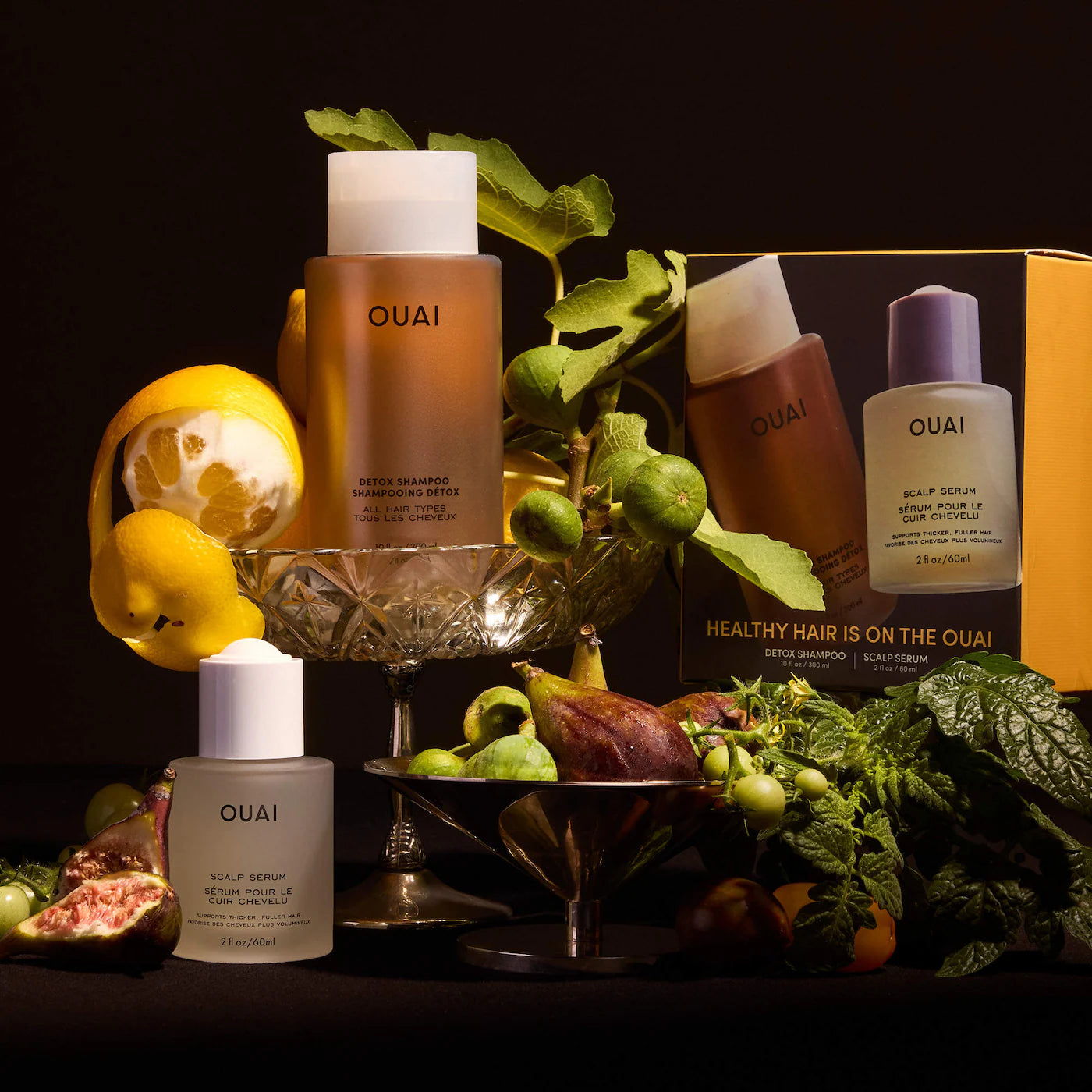 OUAI Detox Shampoo &amp; Scalp Serum Hair Gift Set – OUAI
