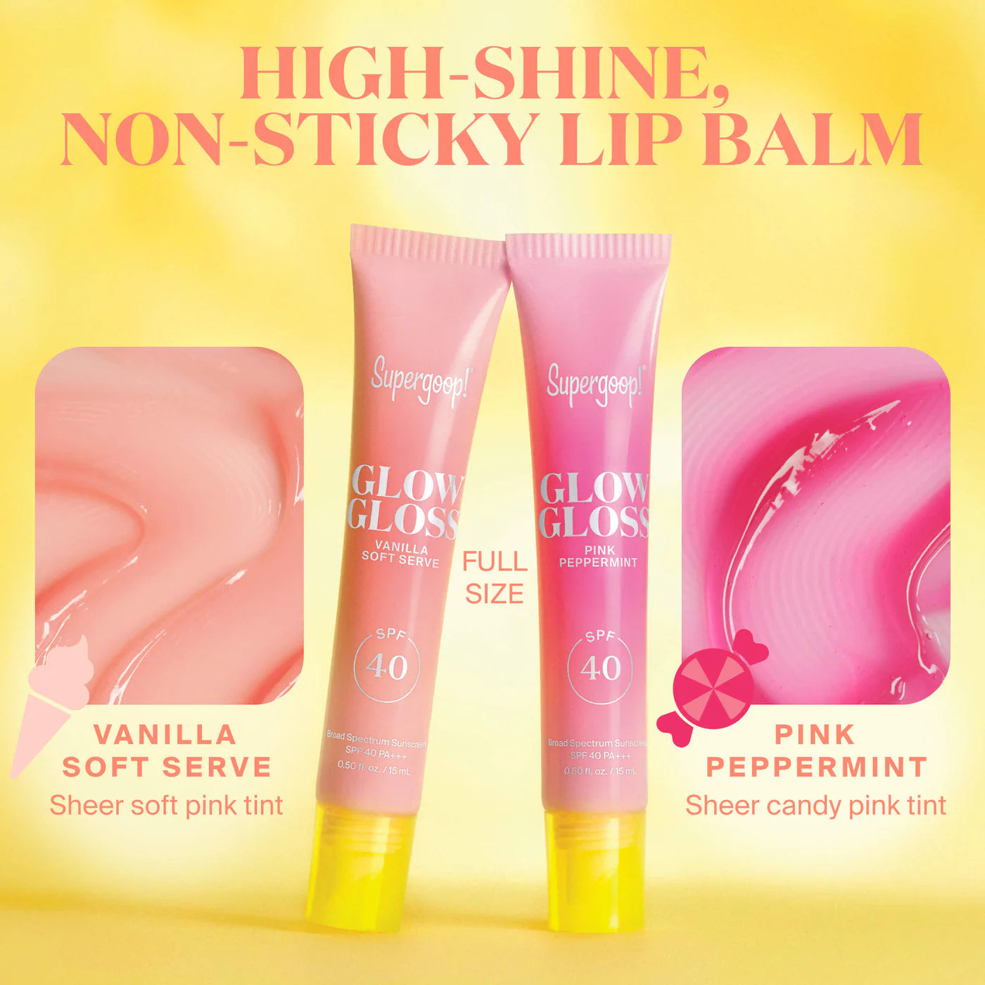 Supergoop! Lip Service Glossy Balm SPF 40 Duo – SUPERGOOP!