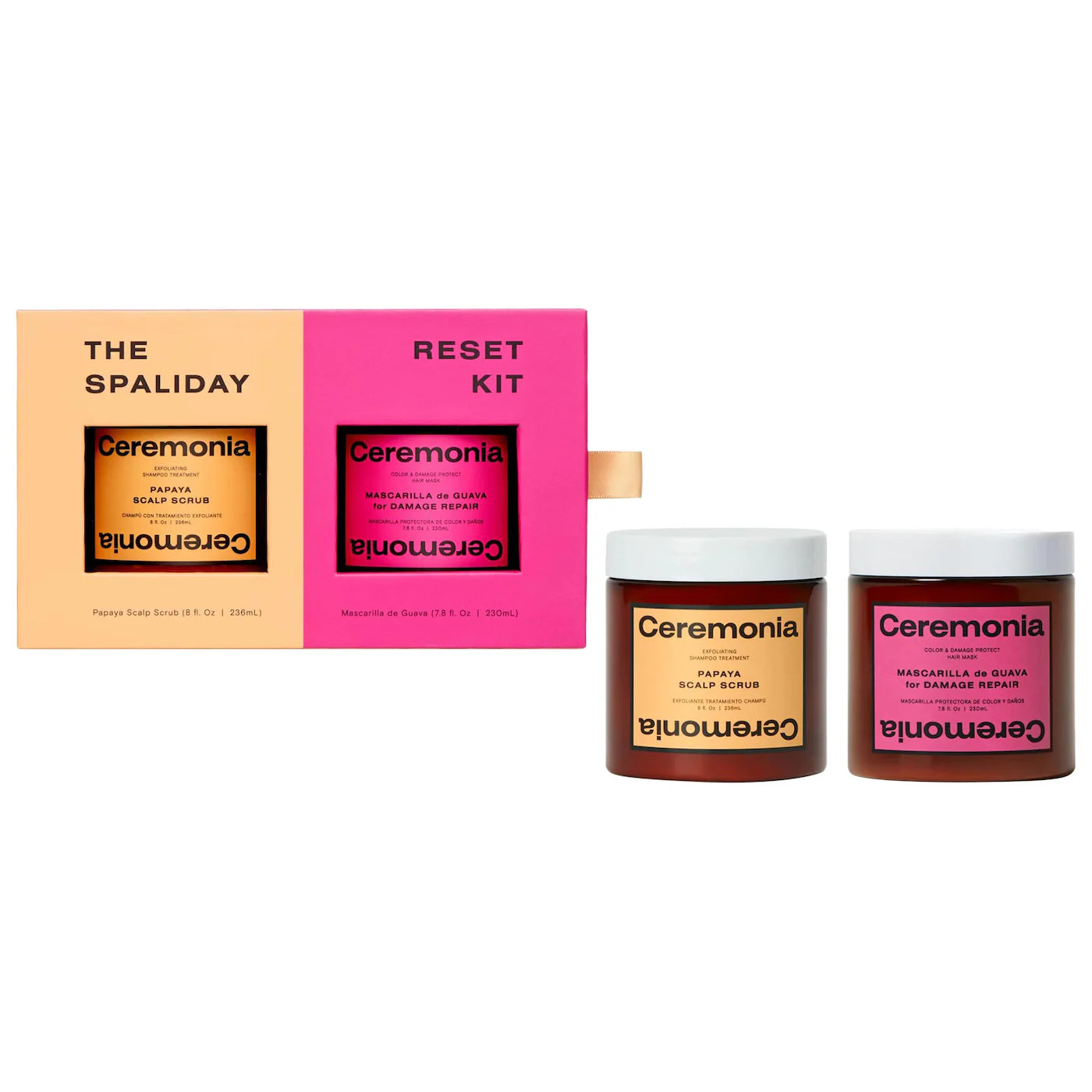 Ceremonia Spaliday Scalp Scrub and Hair Mask Gift Set – CEREMONIA