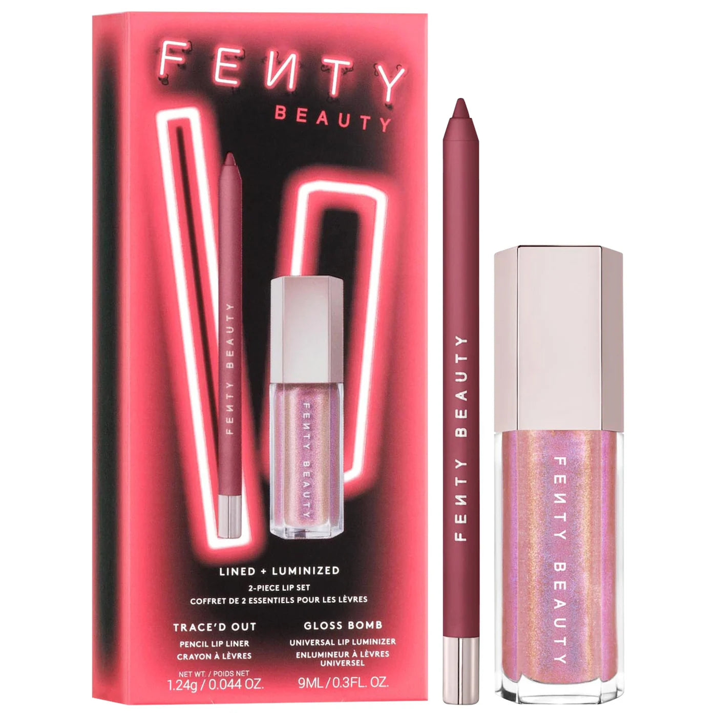 Fenty Beauty by Rihanna Lined + Luminized 2-Piece Lip Set – FENTY BEAUTY