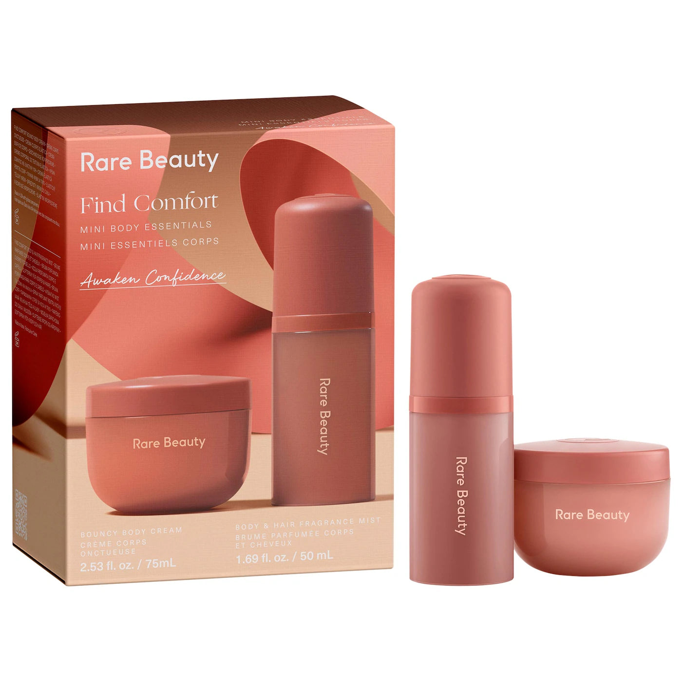 Rare Beauty by Selena Gomez Mini Find Comfort: Awaken Confidence Body Essentials Gift Set – RARE BEAUTY