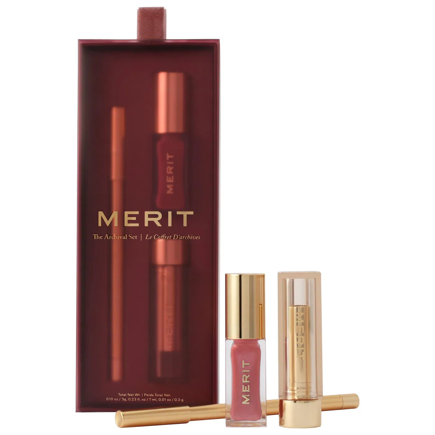 MERIT The Archival Lip Essentials Gift Set – MERIT