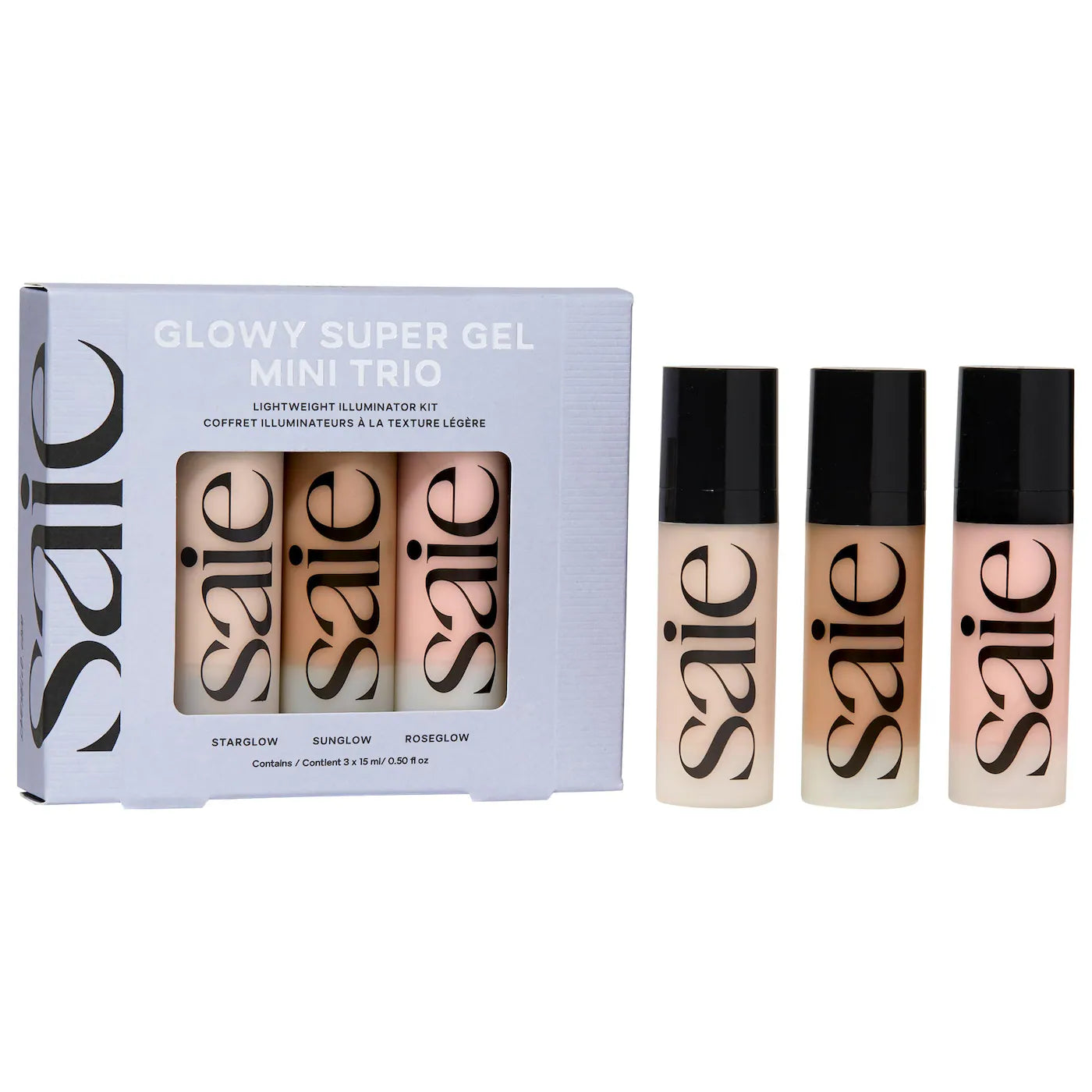 Saie Mini Glowy Super Gel Trio Gift Set – SAIE