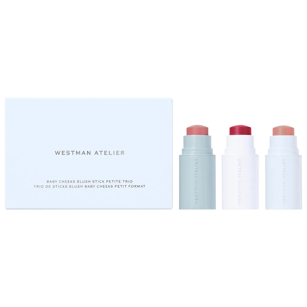 Westman Atelier Mini Baby Cheeks Lip + Cheek Cream Blush Stick Trio Gift Set – WESTMAN ATELIER