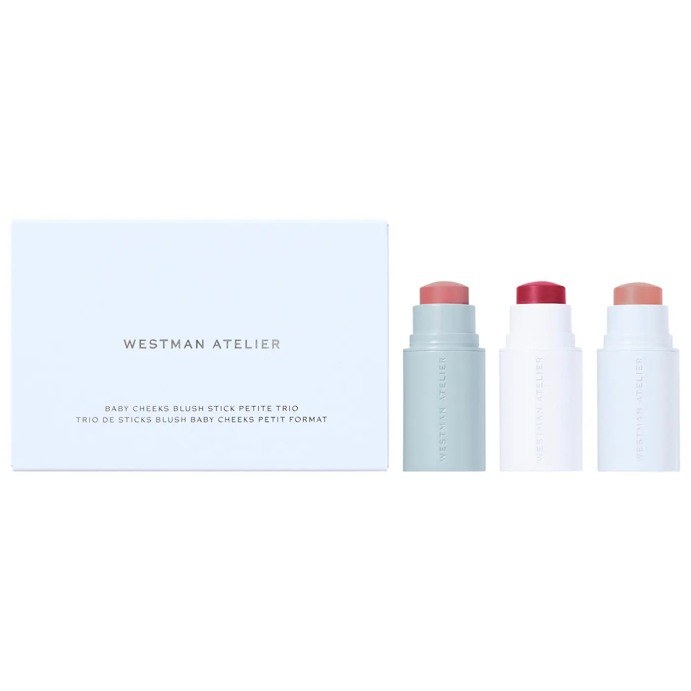 Westman Atelier Mini Baby Cheeks Lip + Cheek Cream Blush Stick Trio Gift Set – WESTMAN ATELIER