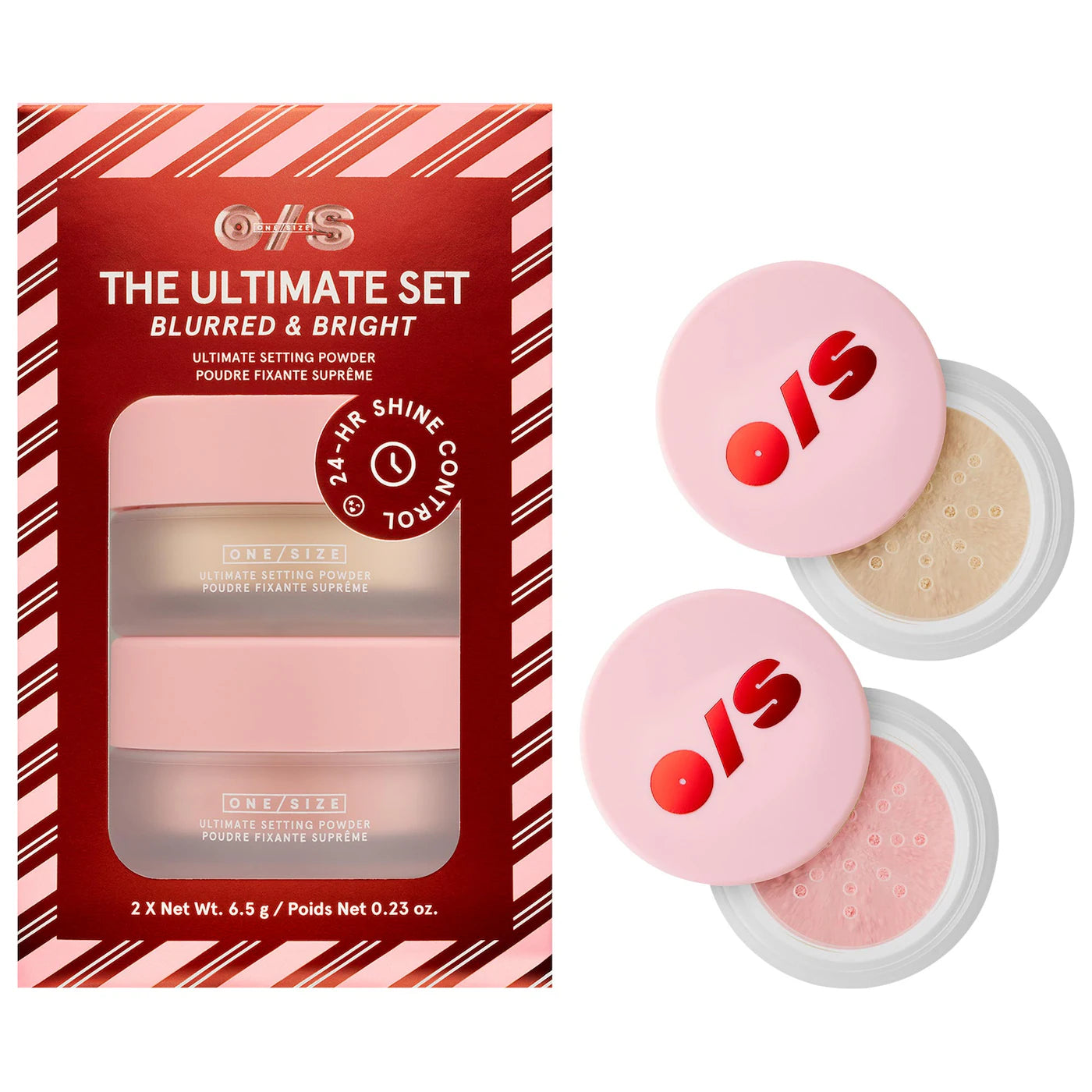 ONE/SIZE by Patrick Starrr Ultimate Blurring Setting Powder Blurred &amp; Bright Travel Duo – ONE/SIZE