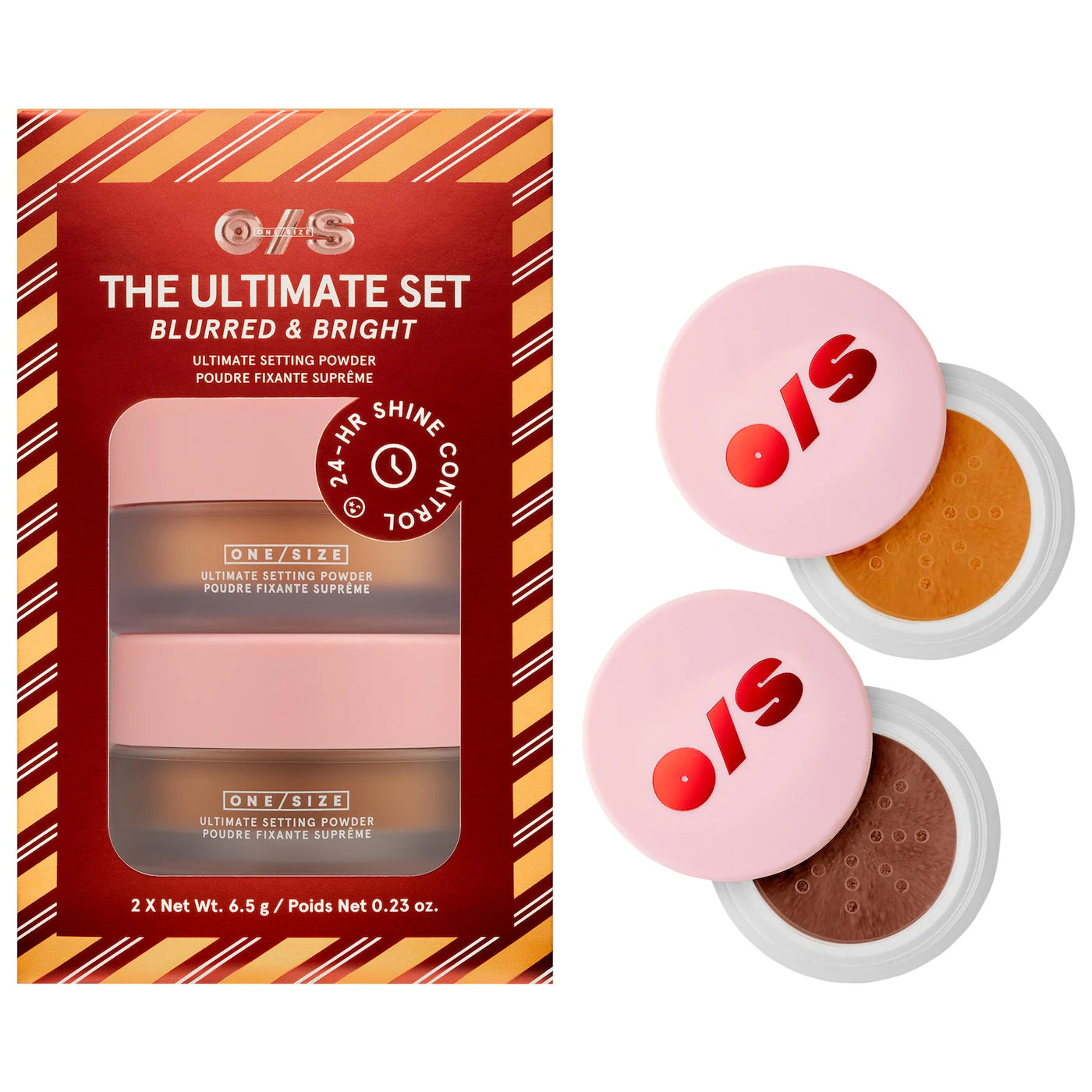 ONE/SIZE by Patrick Starrr Ultimate Blurring Setting Powder Blurred &amp; Bright Travel Duo – ONE/SIZE