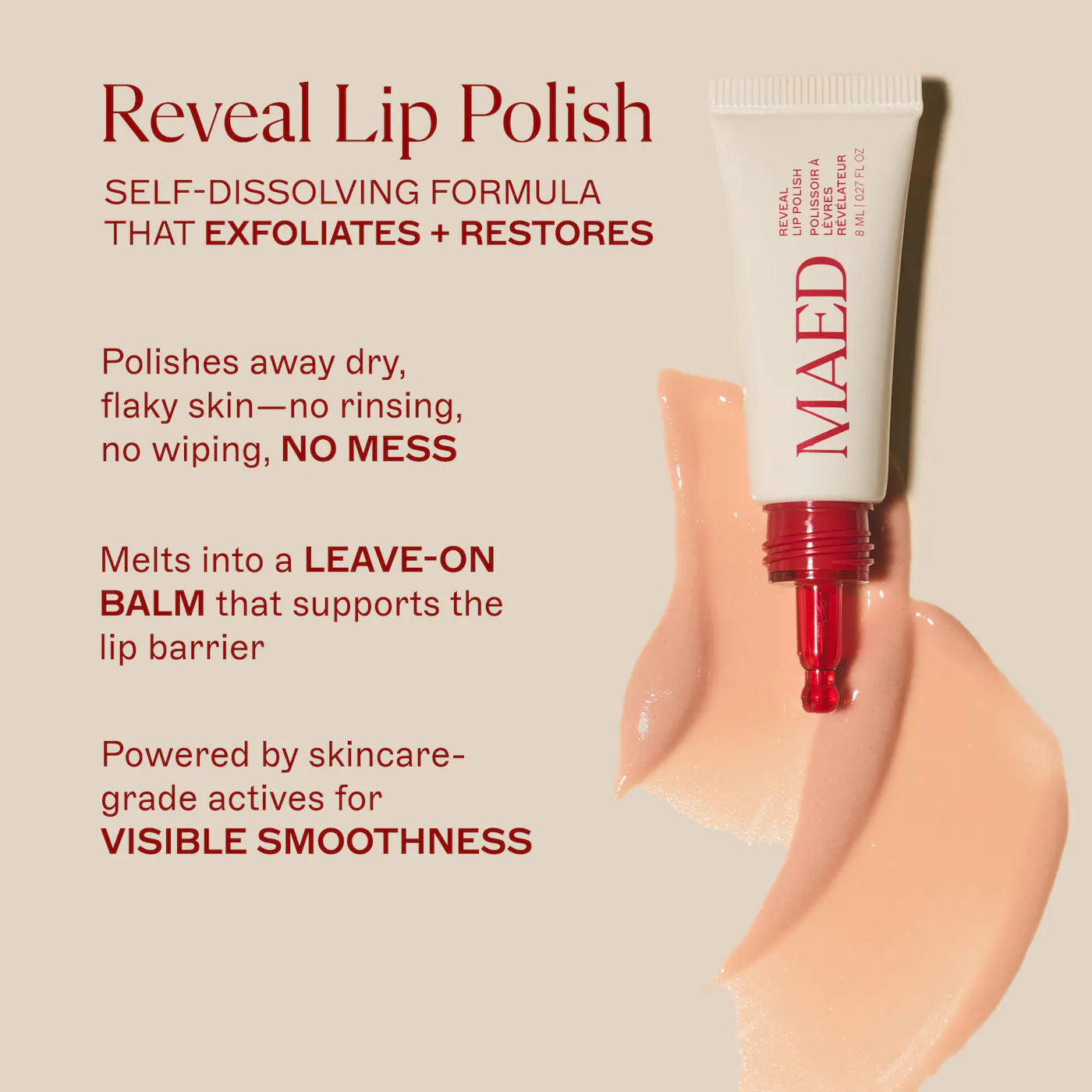 MAED Reveal Exfoliating Lip Polish – MAED